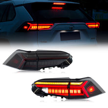 Load image into Gallery viewer, inginuity time LED Tail Lights for Toyota RAV4 2019-2023 Sequential Indicator Smoked Start-up Animation Rear Lamps
