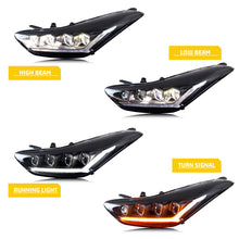 Load image into Gallery viewer, inginuity time LED Headlights for Hyundai Elantra 2012 2013 2014 2015 Start-up Animation Sequential Indicator Front Lamps
