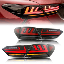 Load image into Gallery viewer, inginuity time LED Lexus Tail Lights for Toyota Camry 2018 2019 2020 2021 2022 Rear Lamps Start Up Animation DRL Brake Turn Signal Assembly
