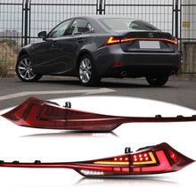 Cargar imagen en el visor de la galería, inginuity time LED Tail Lights with Trunk Lamp for Lexus 2014 2015 IS250 2016 2017 IS200t 2016-2020 IS300 2014-2020 IS350 Start Up Animation Sequential Facelift Lamps
