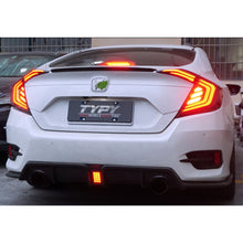 Cargar imagen en el visor de la galería, inginuity time LED Tail Lights for Honda Civic 10Th Gen 2016-2021 DRL Start Up Animation Rear Lamp Assembly
