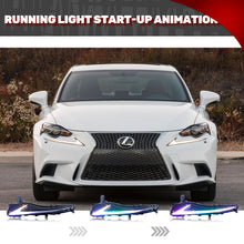 Cargar imagen en el visor de la galería, inginuity time LED RGB Daytime Running Light for Lexus IS250 IS350 IS200t IS300 2014-2020 DRL APP Control
