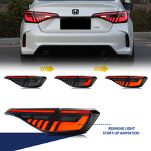 画像をギャラリービューアに読み込む, inginuity time LED Sequential Tail Lights for Honda Civic 11th Gen 2022 2023 V2 Rear Lamps
