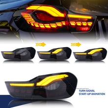 Cargar imagen en el visor de la galería, inginuity time LED GTS Tail Lights for BMW M4 GTS F32 F33 F82 F36 F83 2014-2020 Sequential Indicator Rear Lamp Assembly
