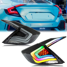 画像をギャラリービューアに読み込む, inginuity time LED RGB Tail Lights for Honda Civic 2016-2021 Sedan Start-up Animation Sequential Rear Lamps
