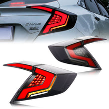 Load image into Gallery viewer, inginuity time LED Tail Lights for Honda Civic 10Th Gen 2016-2021 DRL Start Up Animation Rear Lamp Assembly
