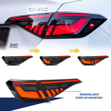 画像をギャラリービューアに読み込む, inginuity time LED Sequential Tail Lights for Honda Civic 11th Gen 2022 2023 V2 Rear Lamps
