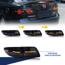 Load image into Gallery viewer, inginuity time Sequential Tail Lights for Mazda 6 2003-2008 Animation Rear Lamps
