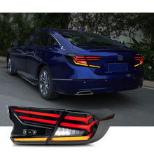 Cargar imagen en el visor de la galería, inginuity time LED V1 Tail Lights for Honda Accord 10th Gen 2018-2022 Animation DRL Sequential Indicator Rear Lamp Assembly
