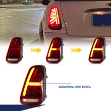Load image into Gallery viewer, inginuity time LED Tail Lights for BWM Mini Cooper R50 R52 R53 2001-2006 Sequential Rear Lamps
