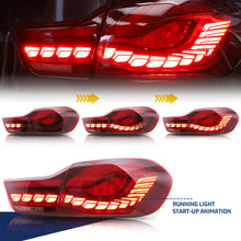 Cargar imagen en el visor de la galería, inginuity time LED GTS Tail Lights for BMW M4 GTS F32 F33 F82 F36 F83 2014-2020 Sequential Indicator Rear Lamp Assembly
