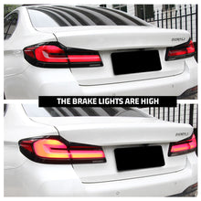 Load image into Gallery viewer, inginuity time LED G38 Tail Lights for BMW G30 F90 M5 5 Series 2018 2019 2020 Sequential Indicator Rear Lamps With Guards
