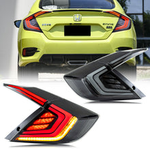 画像をギャラリービューアに読み込む, inginuity time LED Clear Tail Lights for Honda Civic 2016-2021 10th GEN Sedan Blue Start-up Animation Sequential Rear Lamps
