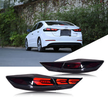 Load image into Gallery viewer, inginuity time LED Sequential Tail Lights for Hyundai Elantra 2017 2018 Start Up Animation Rear Lamp Assembly
