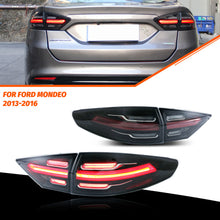 Cargar imagen en el visor de la galería, inginuity time LED Porsche Tail Lights for Ford Fusion 2013-2020 Rear Lamps Start Up Animation Assembly
